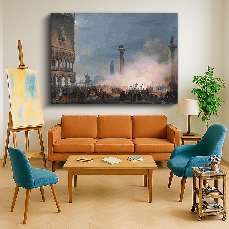 Ressam Kanvas Tablo 488